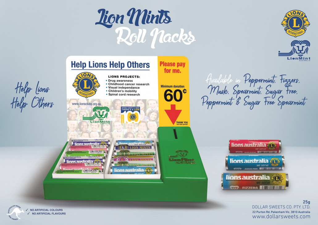 Lions Mints & Cakes - Lions Clubs Australia