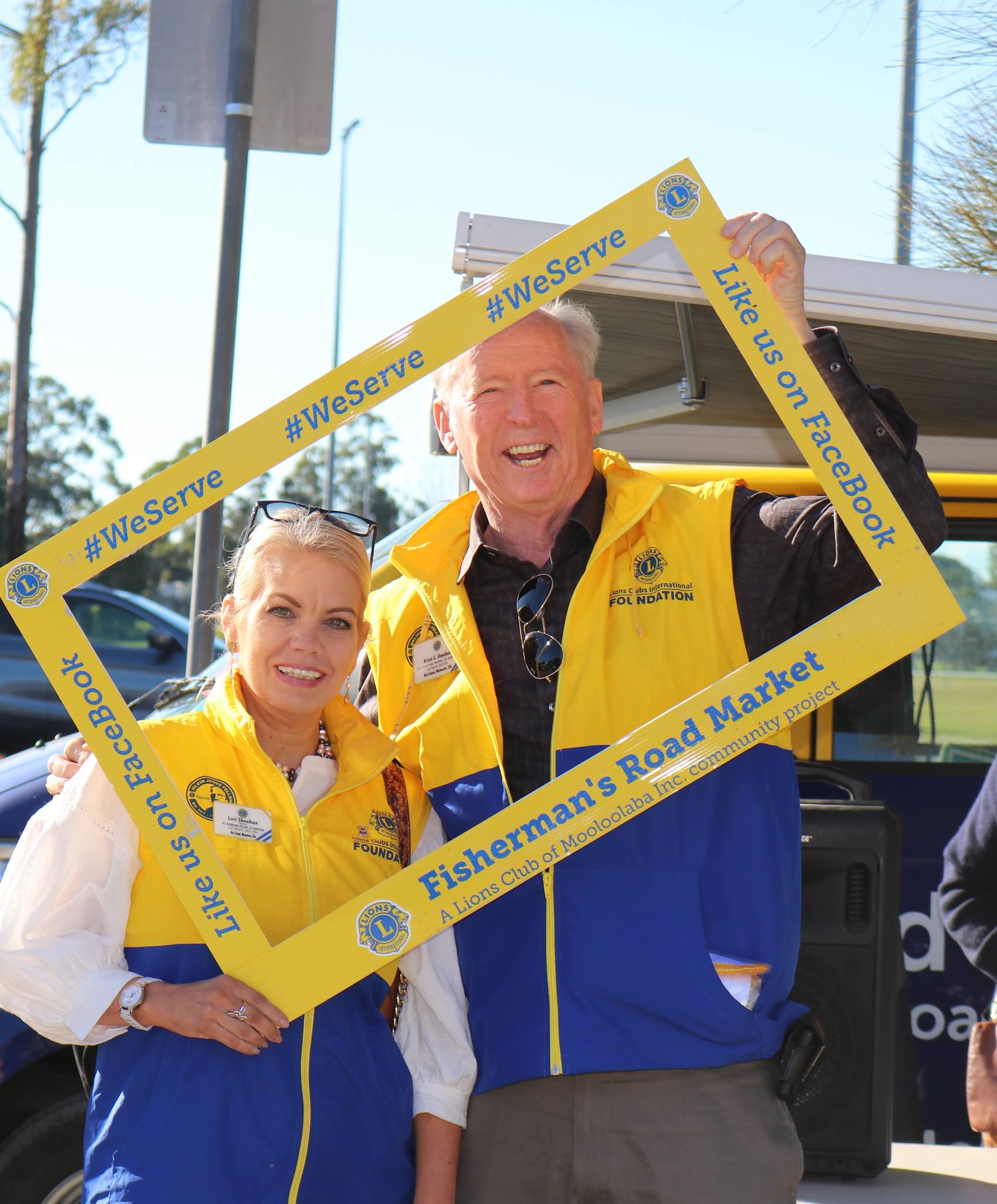 IPIP Brian Sheehan and wife, Lori in Queensland.